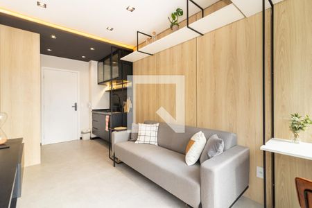 Sala de apartamento à venda com 1 quarto, 33m² em Vila Olímpia, São Paulo