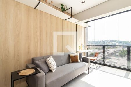 Sala de apartamento à venda com 1 quarto, 33m² em Vila Olímpia, São Paulo