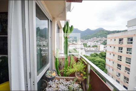 Varanda da Sala de apartamento à venda com 2 quartos, 73m² em Tijuca, Rio de Janeiro