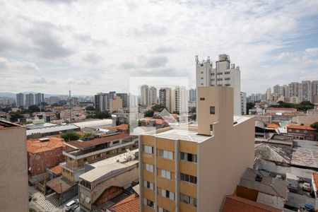 vista varanda de apartamento à venda com 1 quarto, 47m² em Lapa, São Paulo