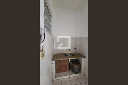 Cozinha de apartamento para alugar com 1 quarto, 38m² em Boqueirão, Santos