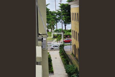 Vista da Sala de apartamento para alugar com 1 quarto, 38m² em Boqueirão, Santos