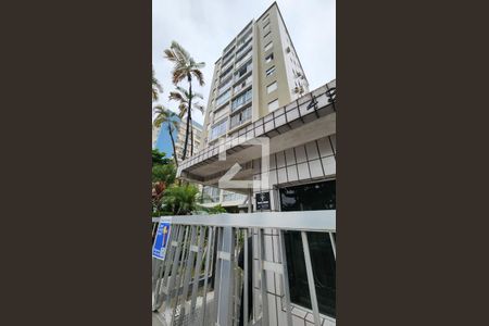 Fachada do Prédio de apartamento para alugar com 1 quarto, 38m² em Boqueirão, Santos