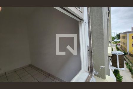 Vista da Sala de apartamento para alugar com 1 quarto, 38m² em Boqueirão, Santos