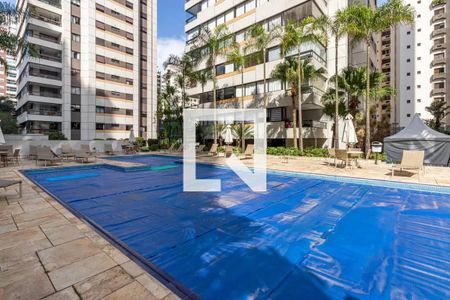 Área comum - Piscina de apartamento para alugar com 3 quartos, 173m² em Indianópolis, São Paulo