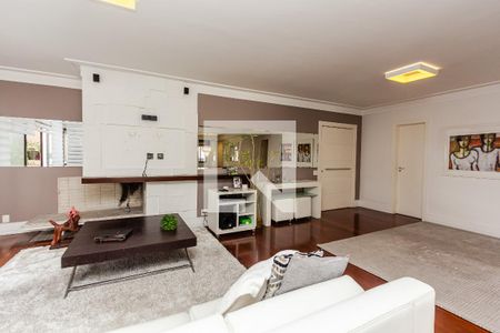 Sala de apartamento para alugar com 3 quartos, 173m² em Indianópolis, São Paulo