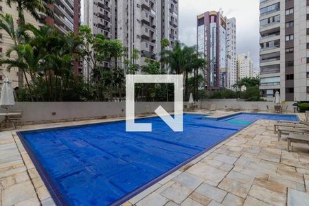 Área comum - Piscina de apartamento para alugar com 3 quartos, 173m² em Indianópolis, São Paulo