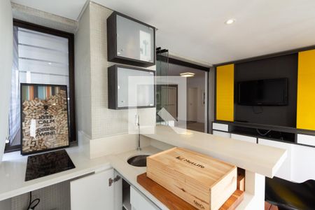 Varanda da Sala de apartamento para alugar com 3 quartos, 173m² em Indianópolis, São Paulo