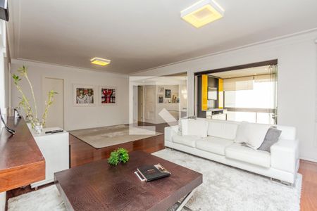 Sala de apartamento para alugar com 3 quartos, 173m² em Indianópolis, São Paulo