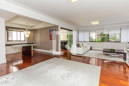Sala de apartamento para alugar com 3 quartos, 173m² em Indianópolis, São Paulo