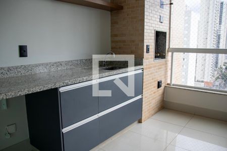Varanda Sala de apartamento para alugar com 3 quartos, 149m² em Setor Bueno, Goiânia