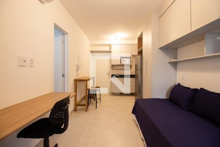 Quarto - Cozinha de apartamento para alugar com 1 quarto, 26m² em Vila Mariana, São Paulo