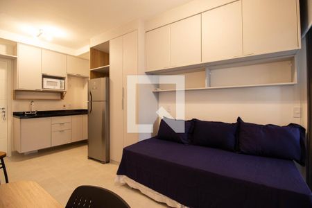 Quarto - Cozinha de apartamento para alugar com 1 quarto, 26m² em Vila Mariana, São Paulo