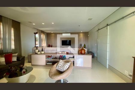 Sala 1 de casa à venda com 5 quartos, 434m² em Belvedere, Belo Horizonte