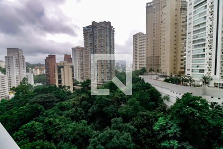 Vista da Sala de apartamento à venda com 2 quartos, 78m² em Jardim Fonte do Morumbi, São Paulo