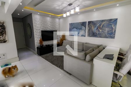 Sala de apartamento à venda com 2 quartos, 78m² em Jardim Fonte do Morumbi, São Paulo