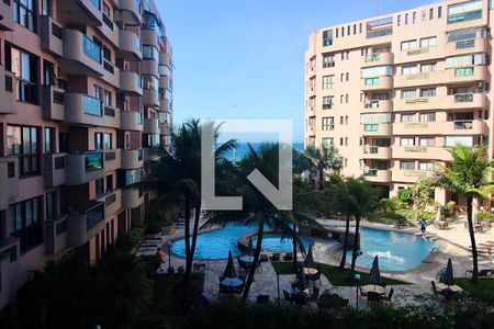 Vista da Varanda de apartamento para alugar com 1 quarto, 74m² em Barra da Tijuca, Rio de Janeiro
