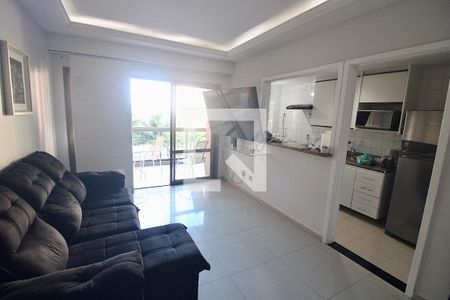 Sala de apartamento para alugar com 1 quarto, 74m² em Barra da Tijuca, Rio de Janeiro