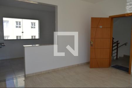 Sala de apartamento à venda com 3 quartos, 83m² em Europa, Contagem