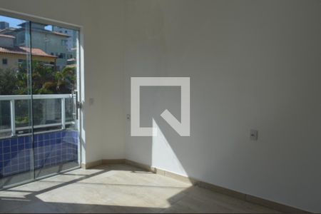 Suite  de apartamento à venda com 3 quartos, 83m² em Europa, Contagem