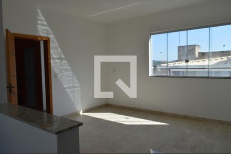 Sala de apartamento à venda com 3 quartos, 83m² em Europa, Contagem