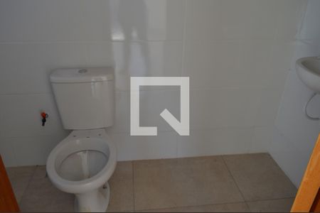 Banheiro da Suite  de apartamento à venda com 3 quartos, 83m² em Europa, Contagem