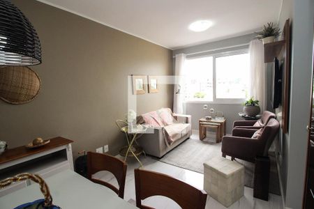 Sala de apartamento à venda com 2 quartos, 63m² em Medianeira, Porto Alegre