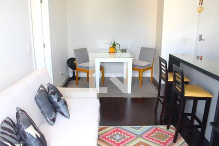 Sala de apartamento à venda com 1 quarto, 45m² em Várzea da Barra Funda, São Paulo