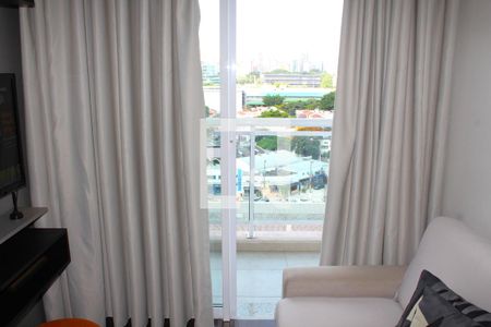 Sala de apartamento à venda com 1 quarto, 45m² em Várzea da Barra Funda, São Paulo