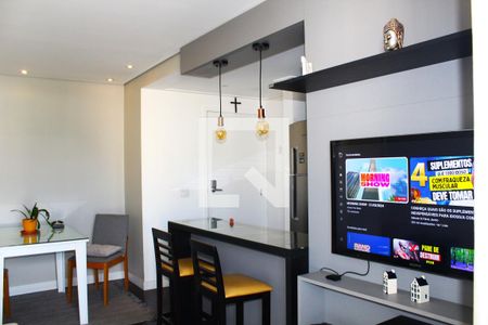 Sala de apartamento à venda com 1 quarto, 45m² em Várzea da Barra Funda, São Paulo