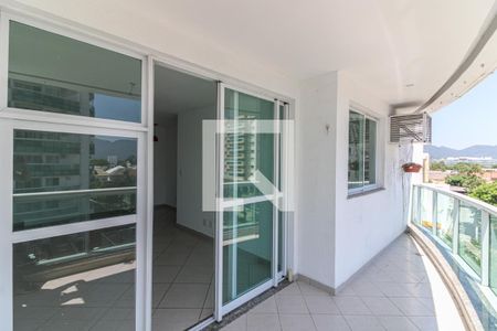 Varanda de apartamento para alugar com 2 quartos, 70m² em Recreio dos Bandeirantes, Rio de Janeiro