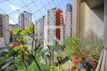 Vista da Sala de apartamento à venda com 3 quartos, 130m² em Sion, Belo Horizonte