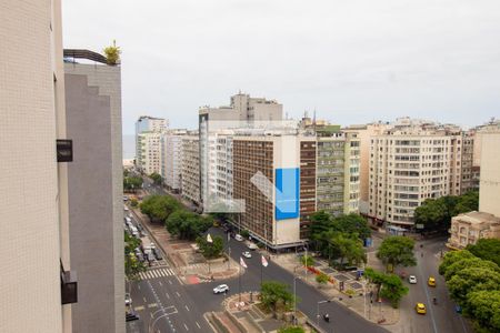 Vista da Varanda da Sala de apartamento para alugar com 1 quarto, 60m² em Copacabana, Rio de Janeiro