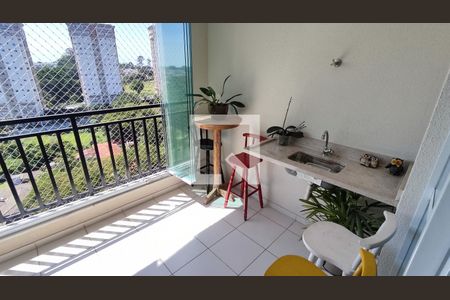 Varanda de apartamento para alugar com 3 quartos, 110m² em Engordadouro, Jundiaí