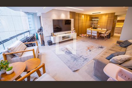 Sala de apartamento para alugar com 3 quartos, 113m² em Bosque da Saúde, São Paulo
