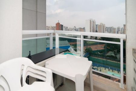 Varanda de apartamento à venda com 1 quarto, 41m² em Consolação, São Paulo