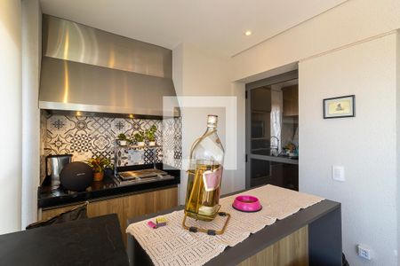 Varanda gourmet de apartamento à venda com 3 quartos, 107m² em Jardim Brasil, Campinas