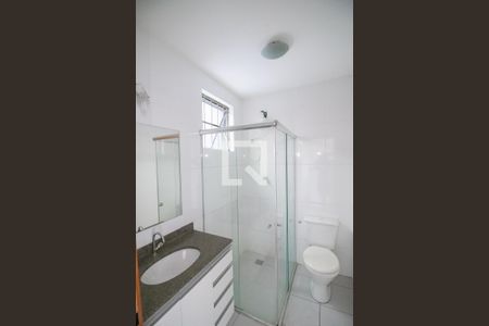 Banheiro da Suíte de apartamento à venda com 3 quartos, 98m² em Brasiléia, Betim