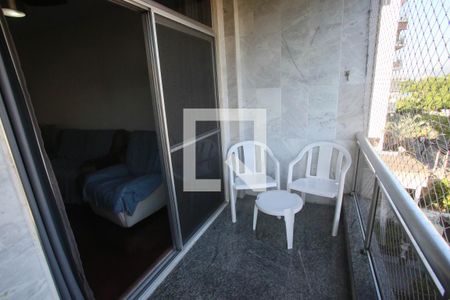 Varanda da Sala de apartamento à venda com 3 quartos, 80m² em Taquara, Rio de Janeiro