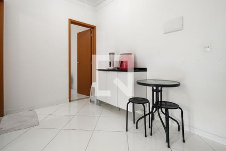 Sala de apartamento para alugar com 1 quarto, 55m² em Ocian, Praia Grande