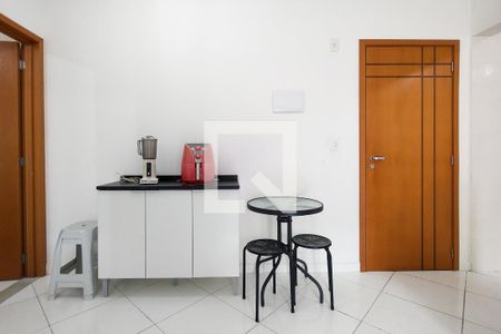 Sala de apartamento para alugar com 1 quarto, 55m² em Ocian, Praia Grande
