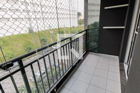 Varanda Sala de apartamento para alugar com 2 quartos, 49m² em Parque Reboucas, São Paulo