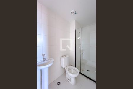 Banheiro da Suíte de apartamento para alugar com 1 quarto, 24m² em Vila Claudia, São Paulo