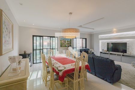 Sala de apartamento para alugar com 4 quartos, 199m² em Barra Funda, Guarujá