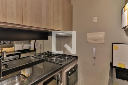 Cozinha e Área de Serviço de kitnet/studio para alugar com 1 quarto, 31m² em Butantã, São Paulo