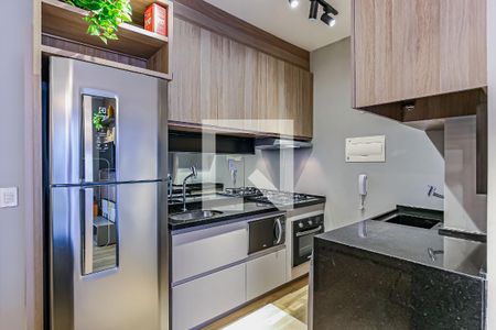 Cozinha de apartamento para alugar com 1 quarto, 31m² em Butantã, São Paulo