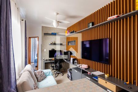 Sala de apartamento à venda com 2 quartos, 86m² em Parque das Nações, Santo André