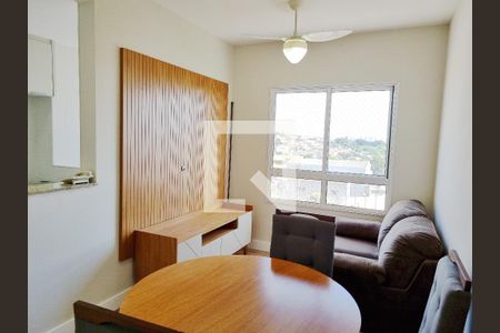 Sala de apartamento para alugar com 2 quartos, 65m² em Chácara das Nações, Campinas