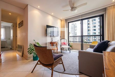 Sala de apartamento à venda com 2 quartos, 63m² em Pinheiros, São Paulo