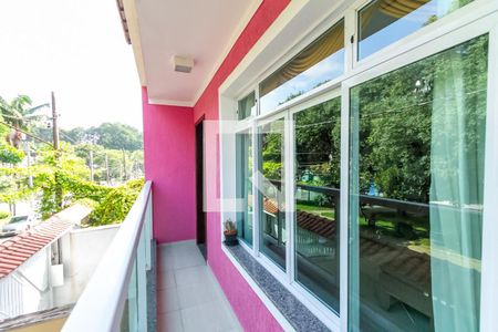 Varanda da Sala de casa à venda com 3 quartos, 221m² em Jardim Calux, São Bernardo do Campo